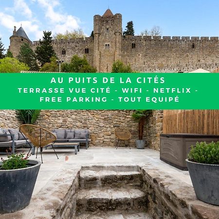 Вилла Au Puits De La Cite - Terrasse Vue Cite - Wifi Каркассон Экстерьер фото
