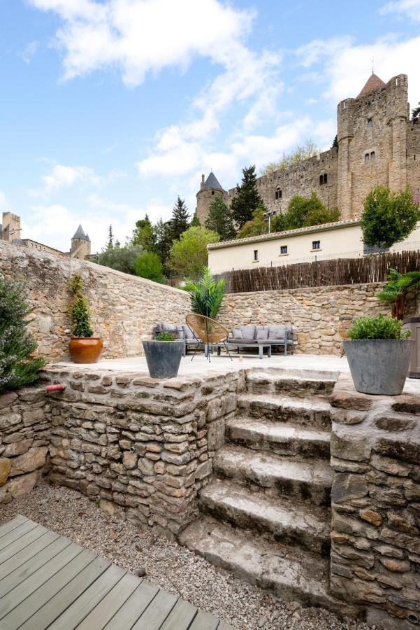 Вилла Au Puits De La Cite - Terrasse Vue Cite - Wifi Каркассон Экстерьер фото